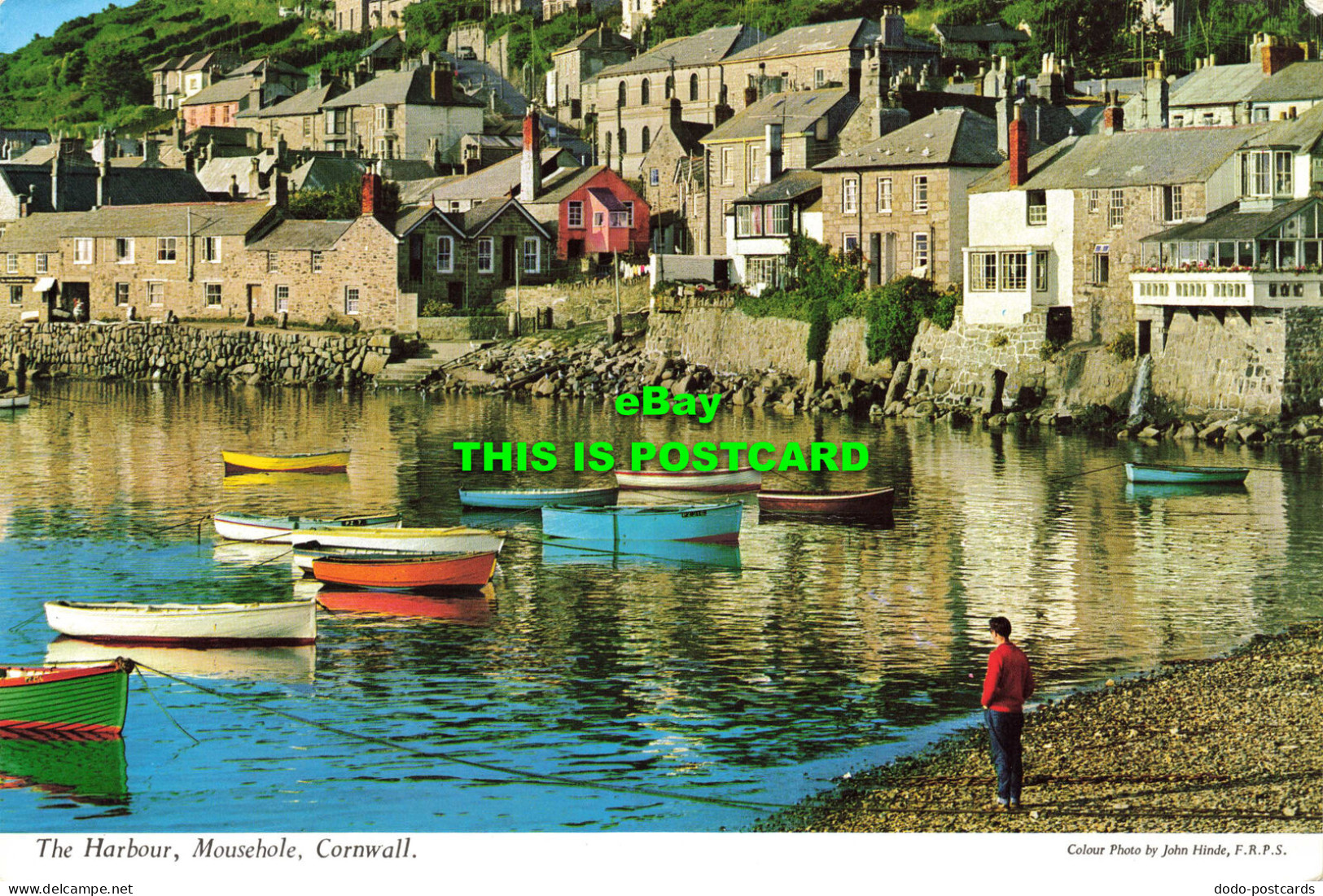 R574334 Harbour. Mousehole. Cornwall. Hinde. 1970 - Monde