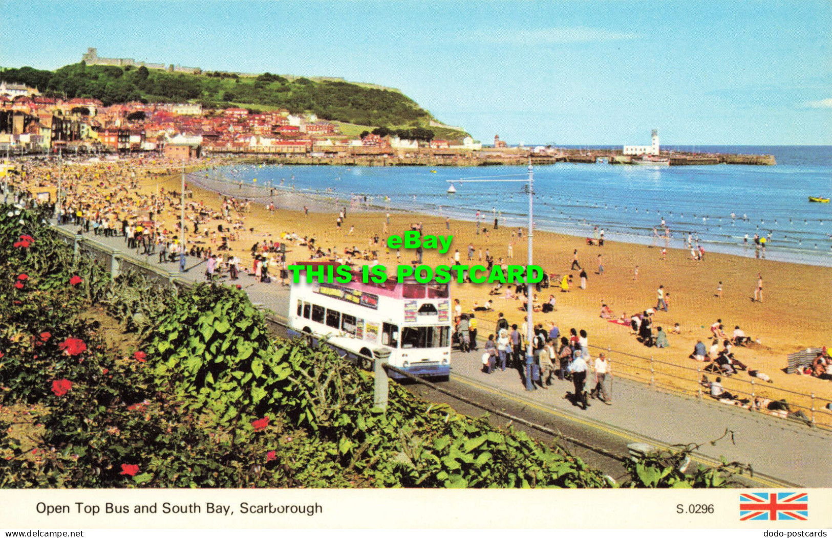 R574341 Open Top Bus And South Bay. Scarborough. Dennis - Monde