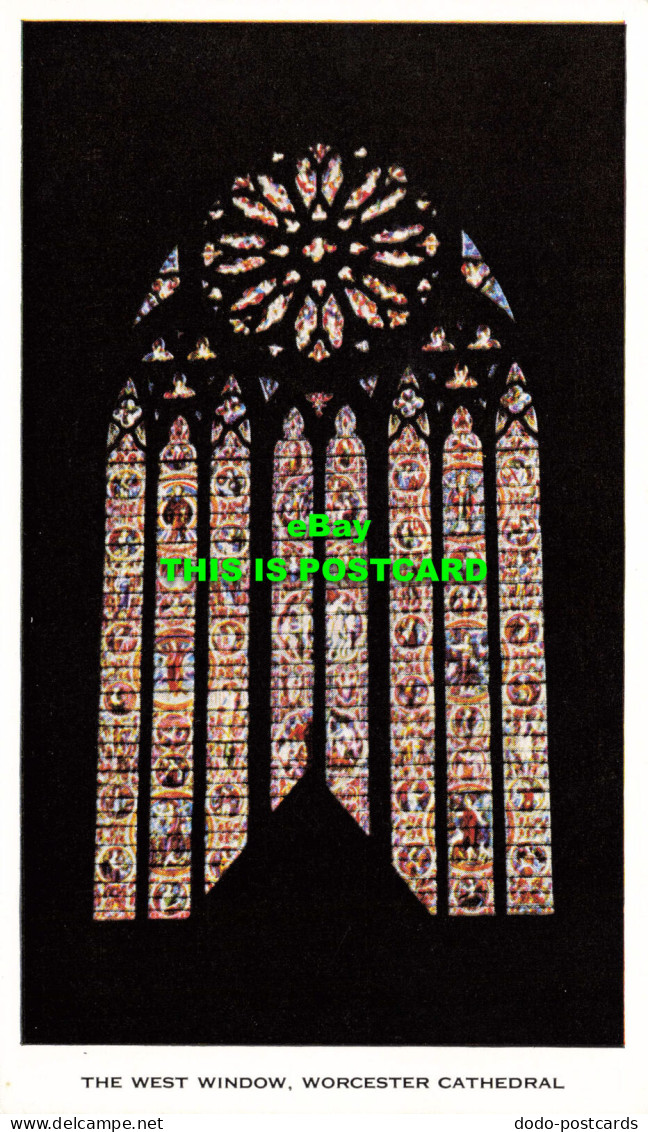 R575076 West Window. Worcester Cathedral - Monde