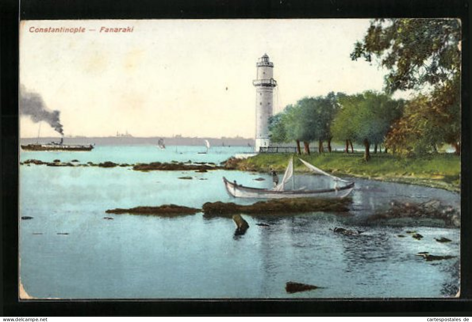 AK Constantinople, Fanaraki, Leuchtturm  - Turquie