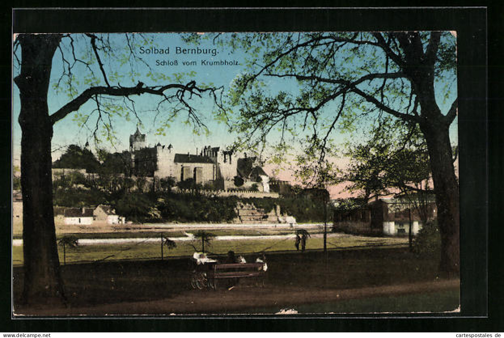 AK Bernburg, Schloss Vom Krumbholz  - Bernburg (Saale)