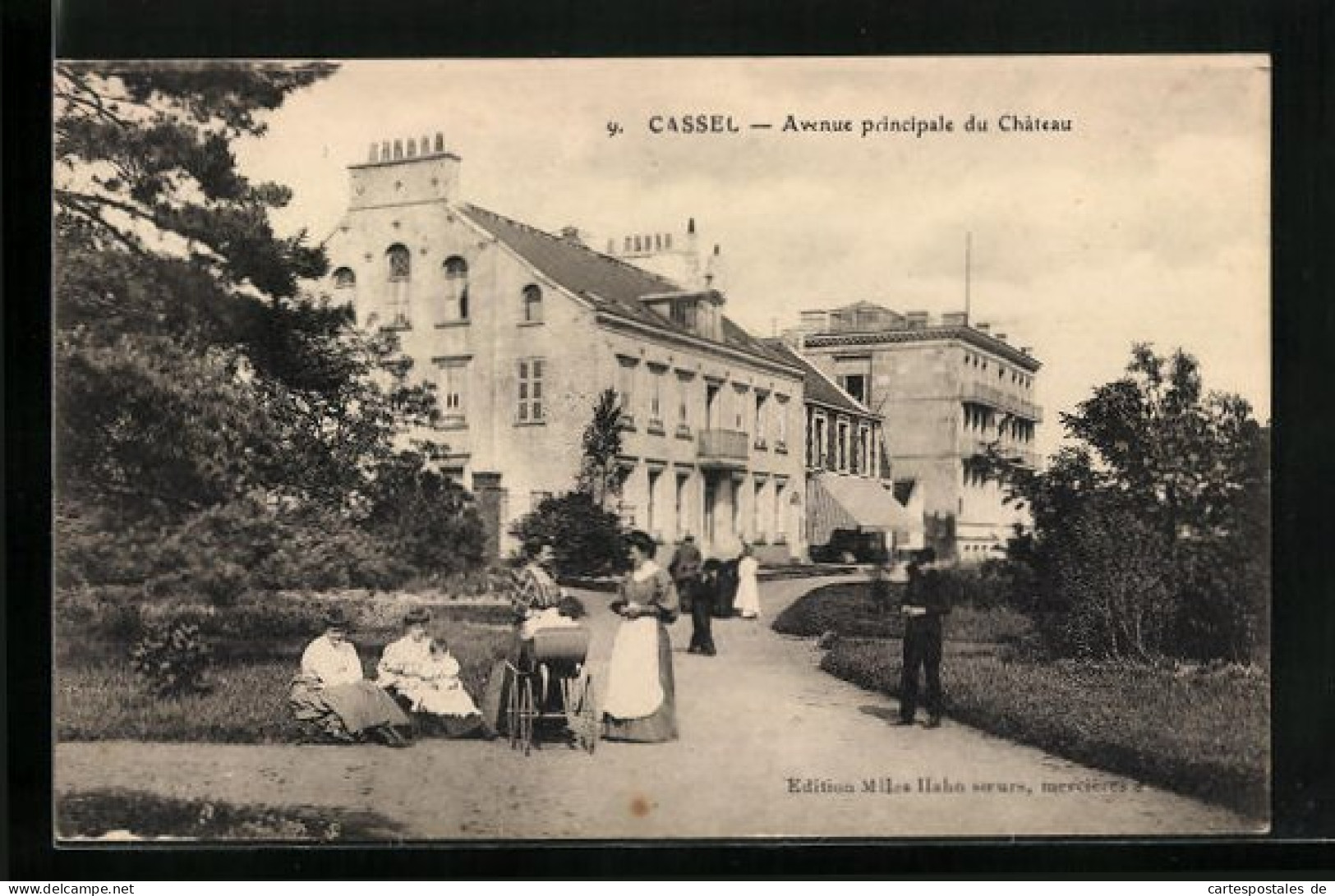 CPA Cassel, Avenue Principale Du Château  - Cassel