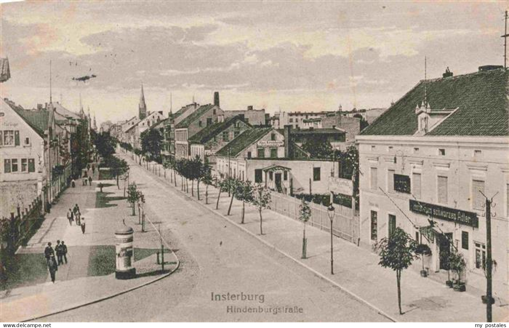 73974222 INSTERBURG_Tschernjachowsk_Kaliningrad_RU Hindenburgstrasse Feldpost - Russie