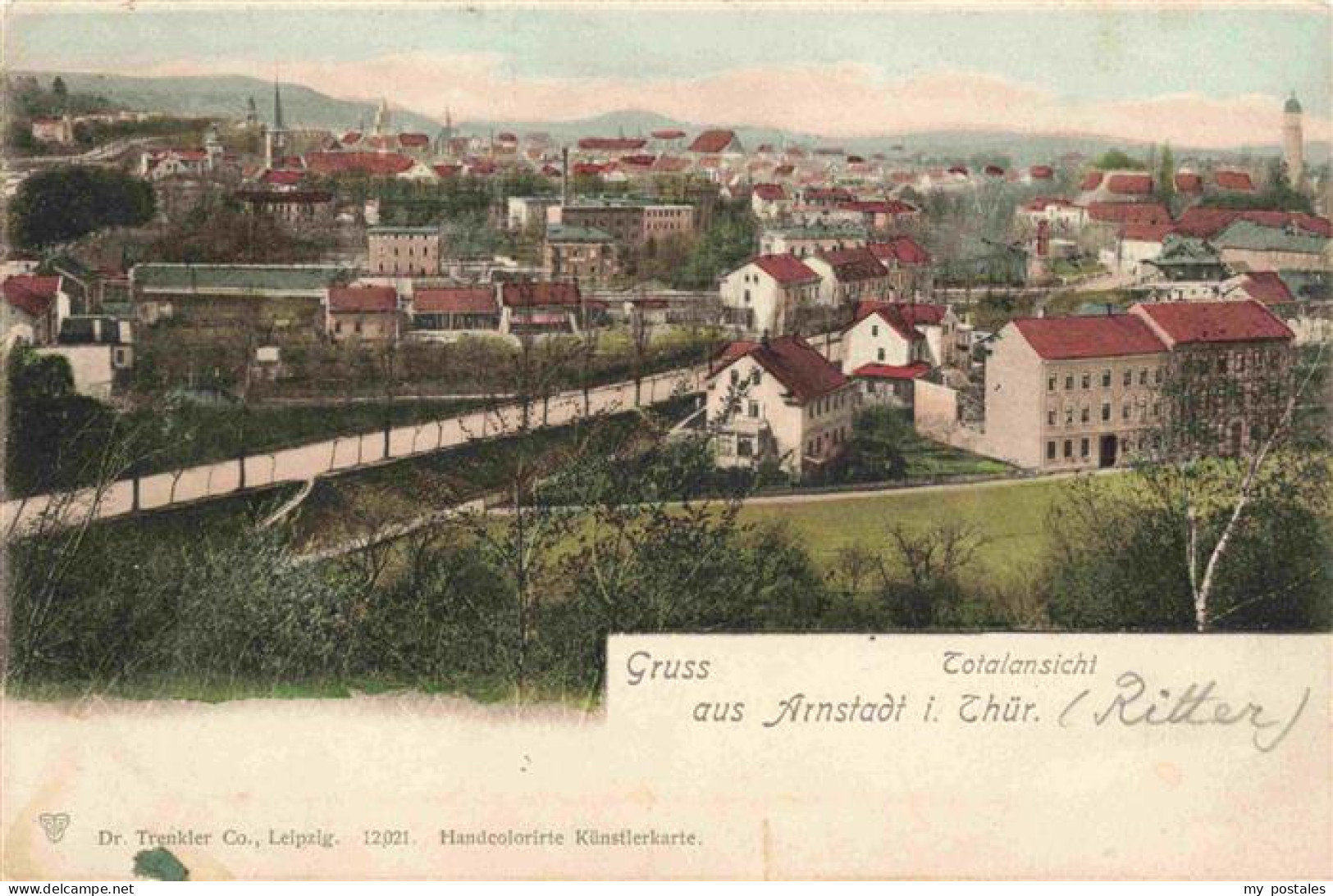 73974166 Arnstadt_Ilm_Thueringen Panorama - Arnstadt