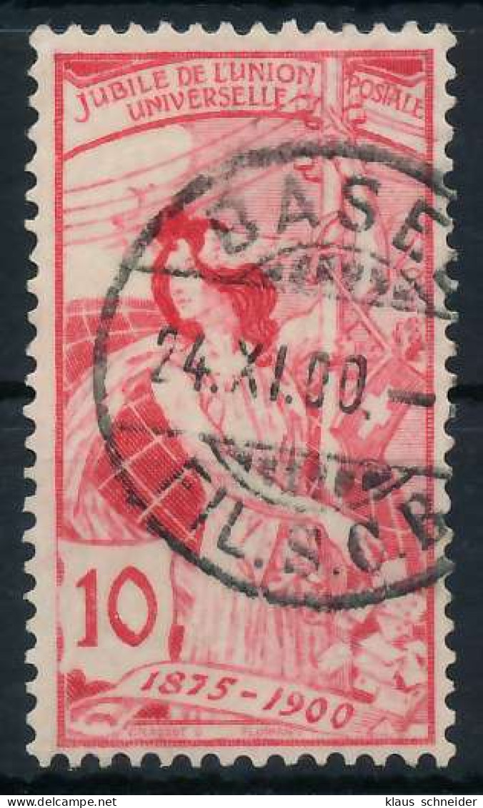 SCHWEIZ 1900 Nr 72IIIa Zentrisch Gestempelt X6AA632 - Used Stamps