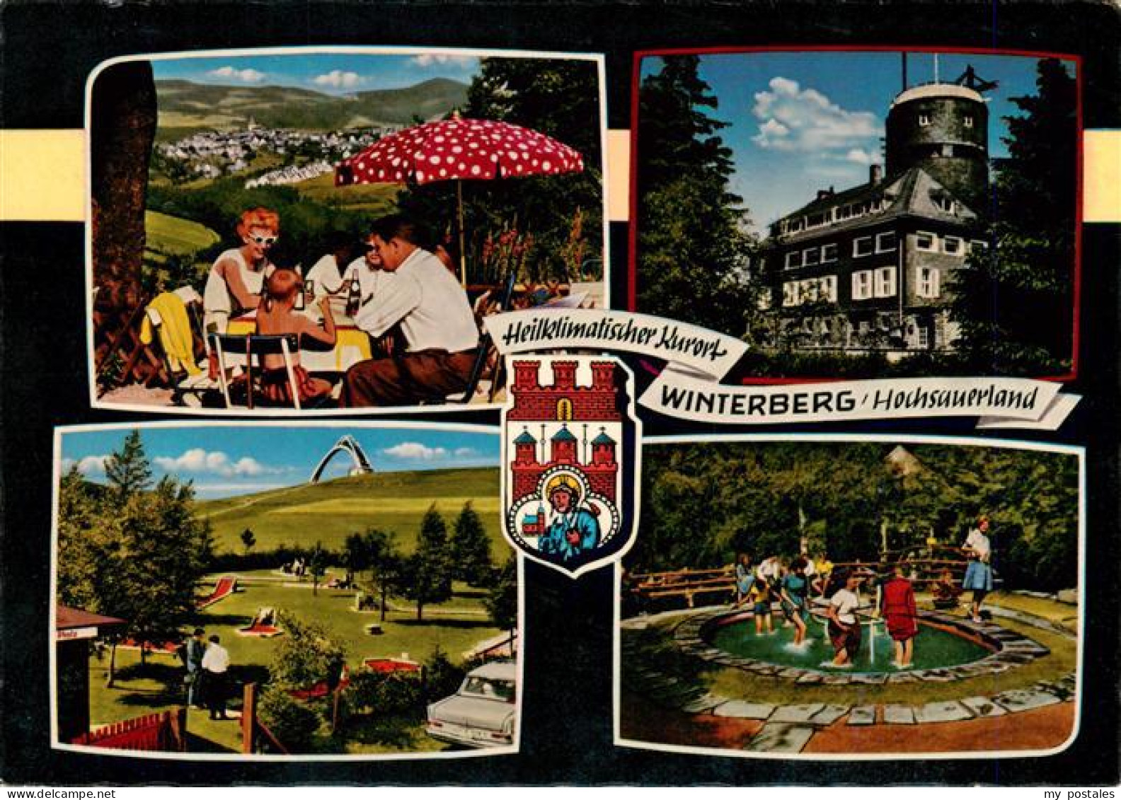 73942558 Winterberg__Hochsauerland_NRW Gaestehaus Auf Der Wallme Und Stadtschaen - Winterberg