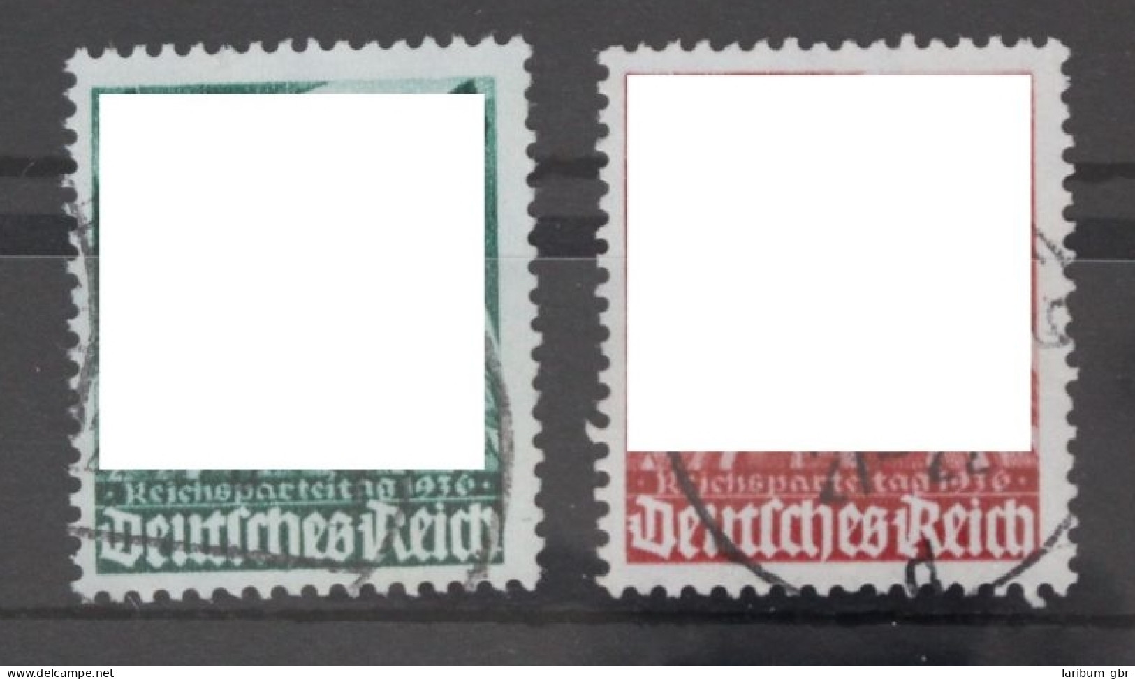 Deutsches Reich 632-633 Gestempelt #FK304 - Otros & Sin Clasificación