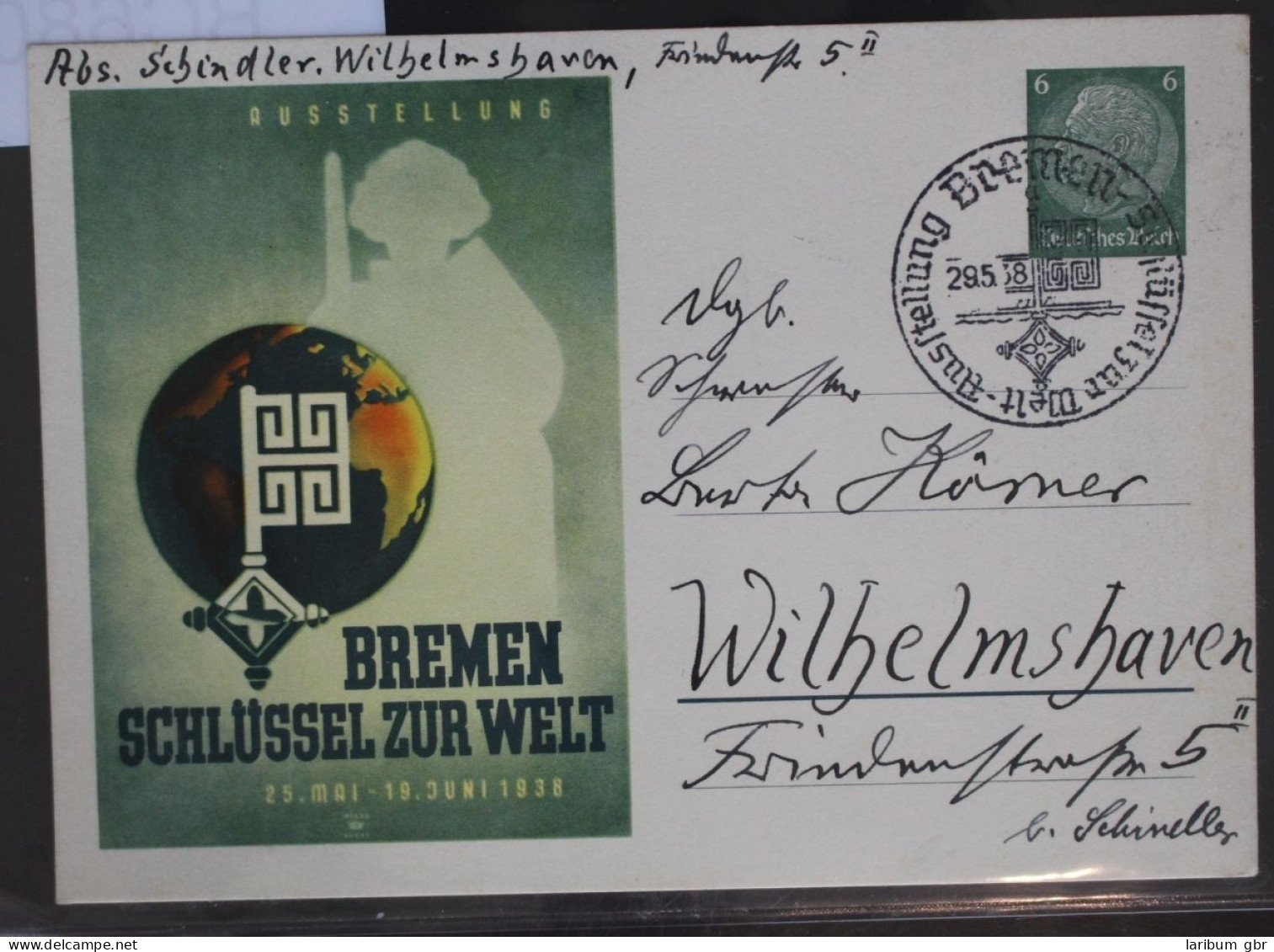Deutsches Reich PP127/C38 Als Ganzsache Bremen #BC680 - Other & Unclassified