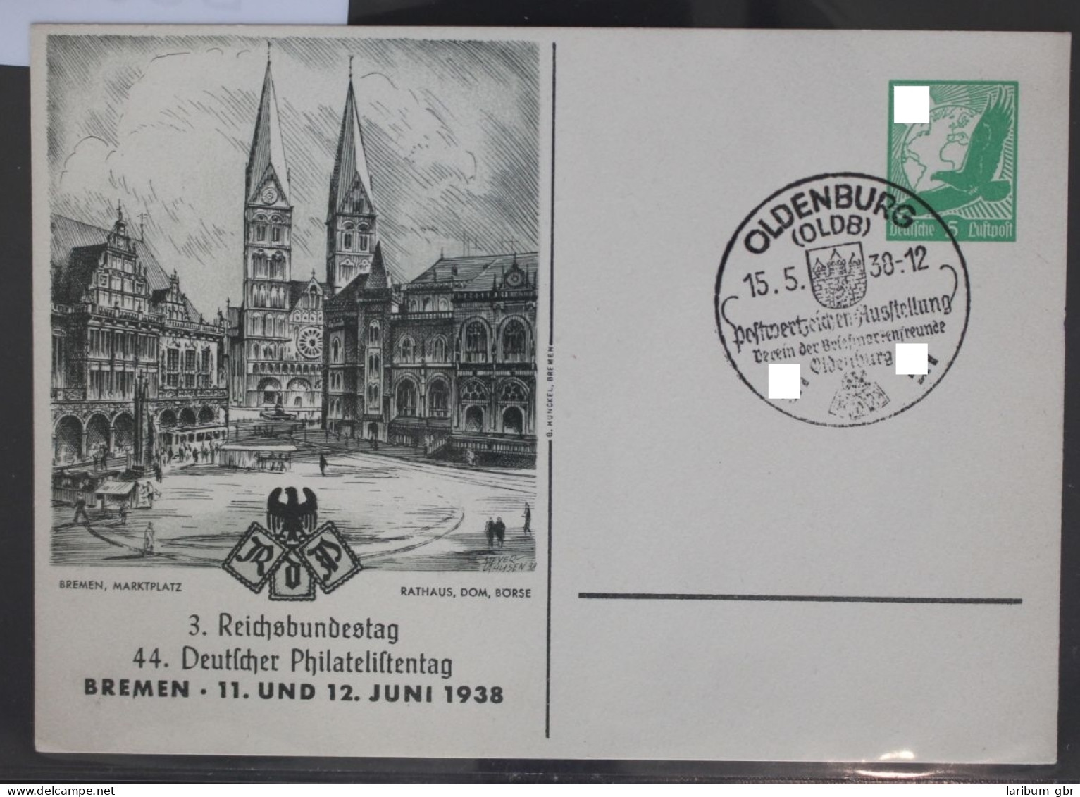 Deutsches Reich PP142/C38 Als Ganzsache Bremen #BC665 - Sonstige & Ohne Zuordnung