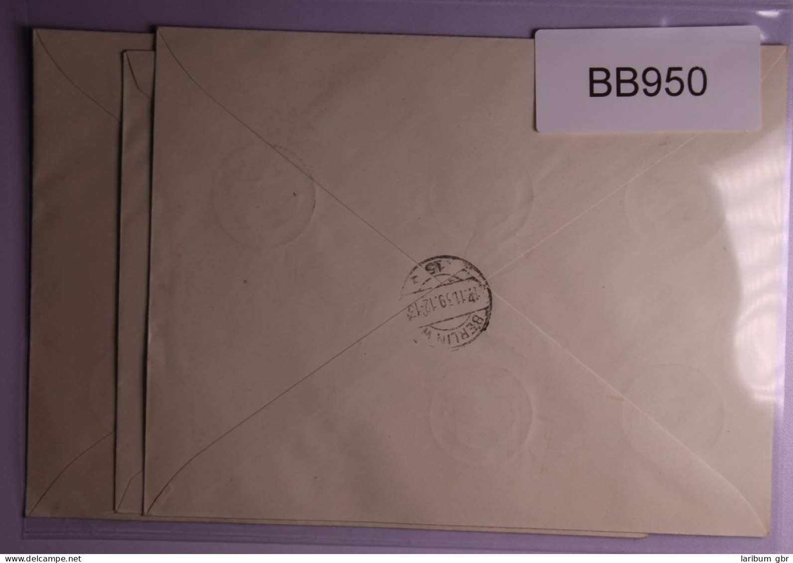 Deutsches Reich 716-729 Auf Brief (Satzbrief) #BB950 - Other & Unclassified