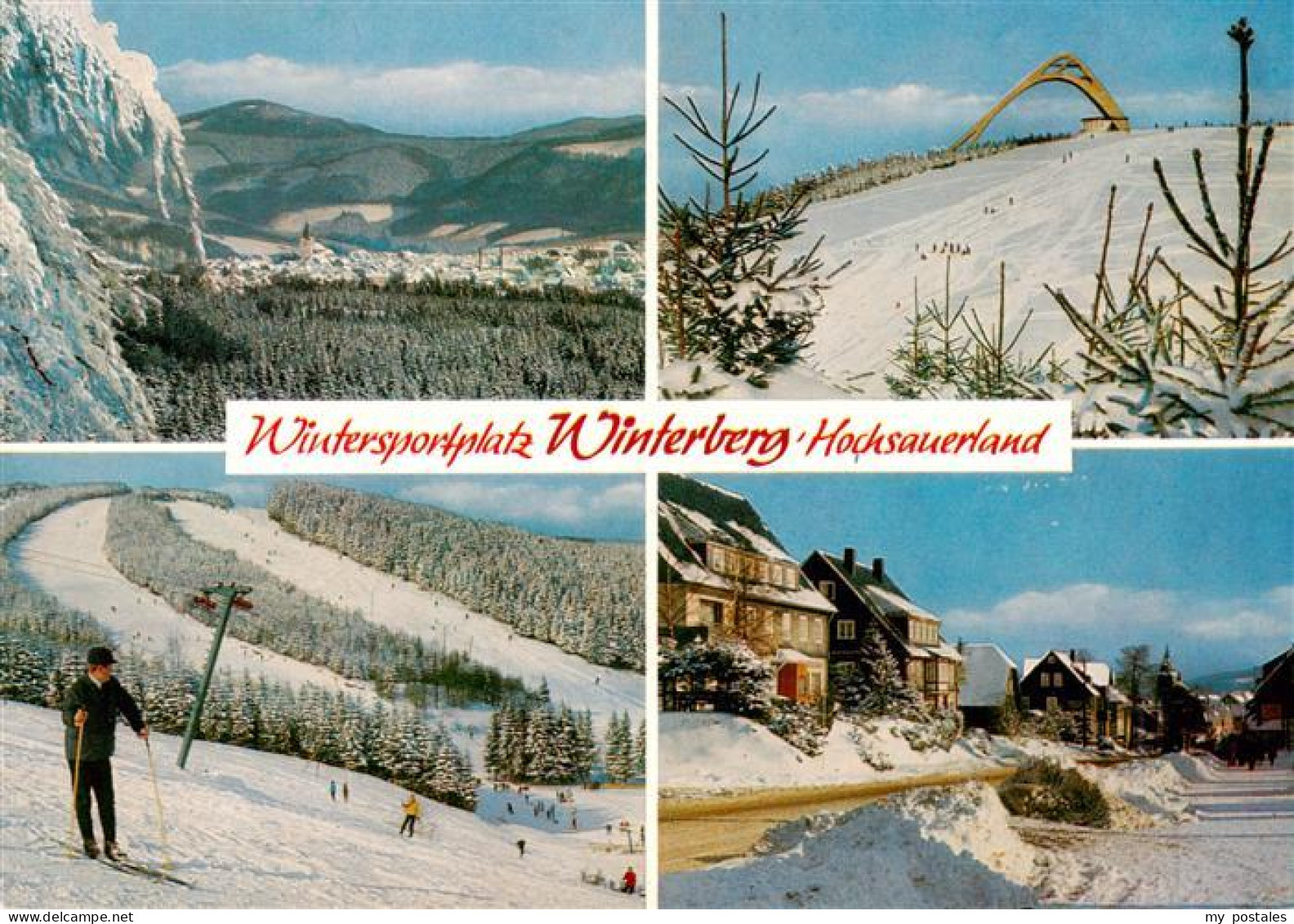 73942481 Winterberg__Hochsauerland_NRW Winterpanorama Teilansichten St Georgspru - Winterberg