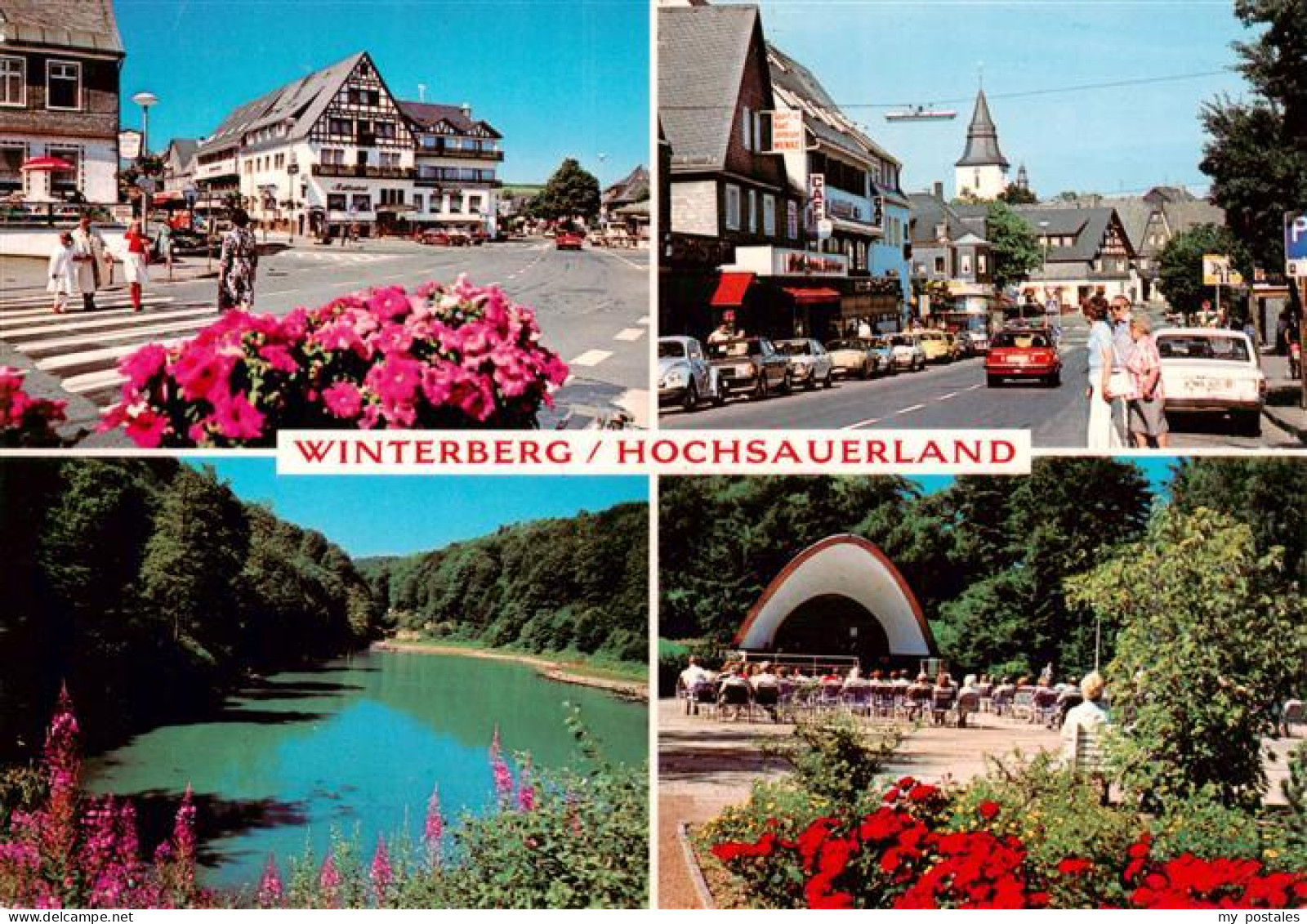 73942471 Winterberg__Hochsauerland_NRW Ortspartien Gondelteich Kurkonzert - Winterberg