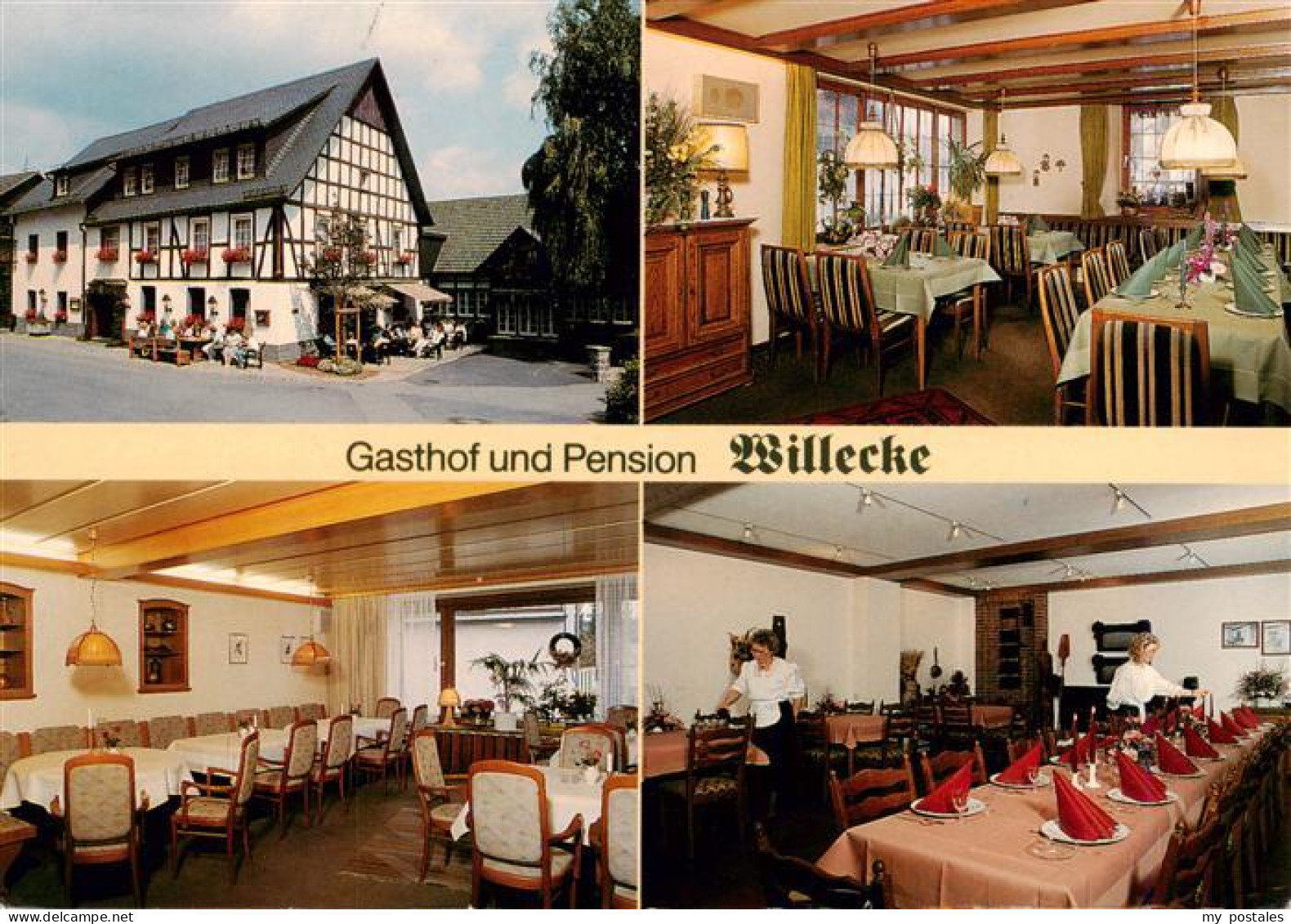 73942452 Stockum_Sauerland Gasthof Pension Willecke Gastraeume - Sundern