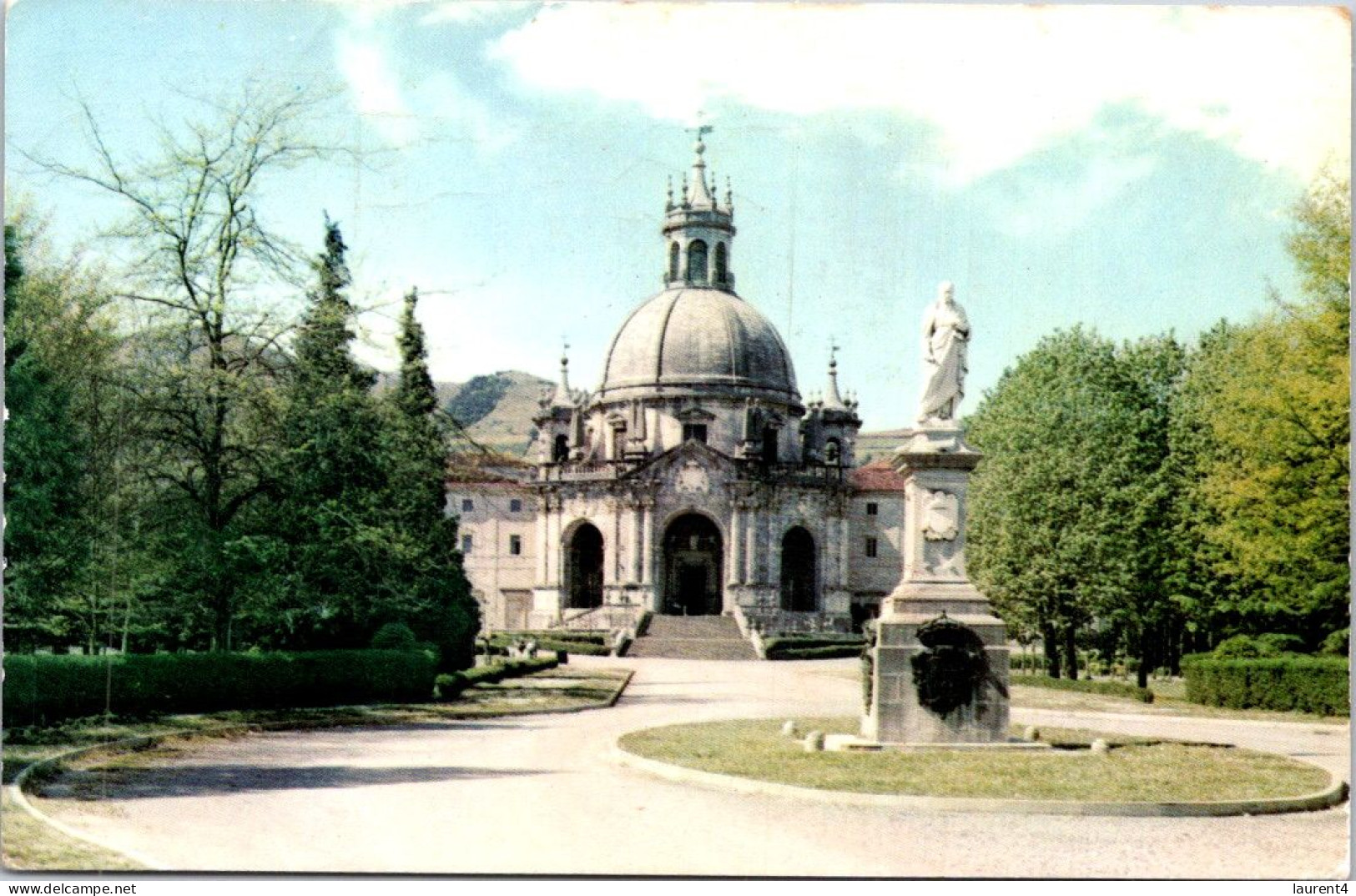 2-5-2024 (3 Z 36) Spain (but Posted From France) Sanctuary Of Loyola, Azpeitia, Guipúzcoa - Kirchen U. Kathedralen
