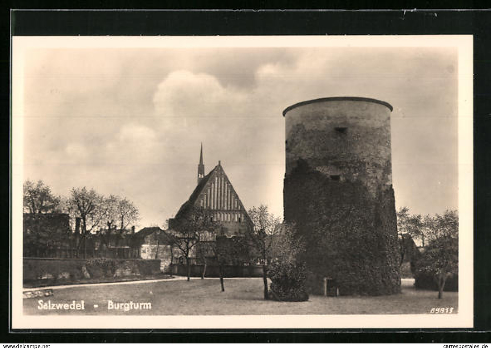 AK Salzwedel, Burgturm  - Salzwedel