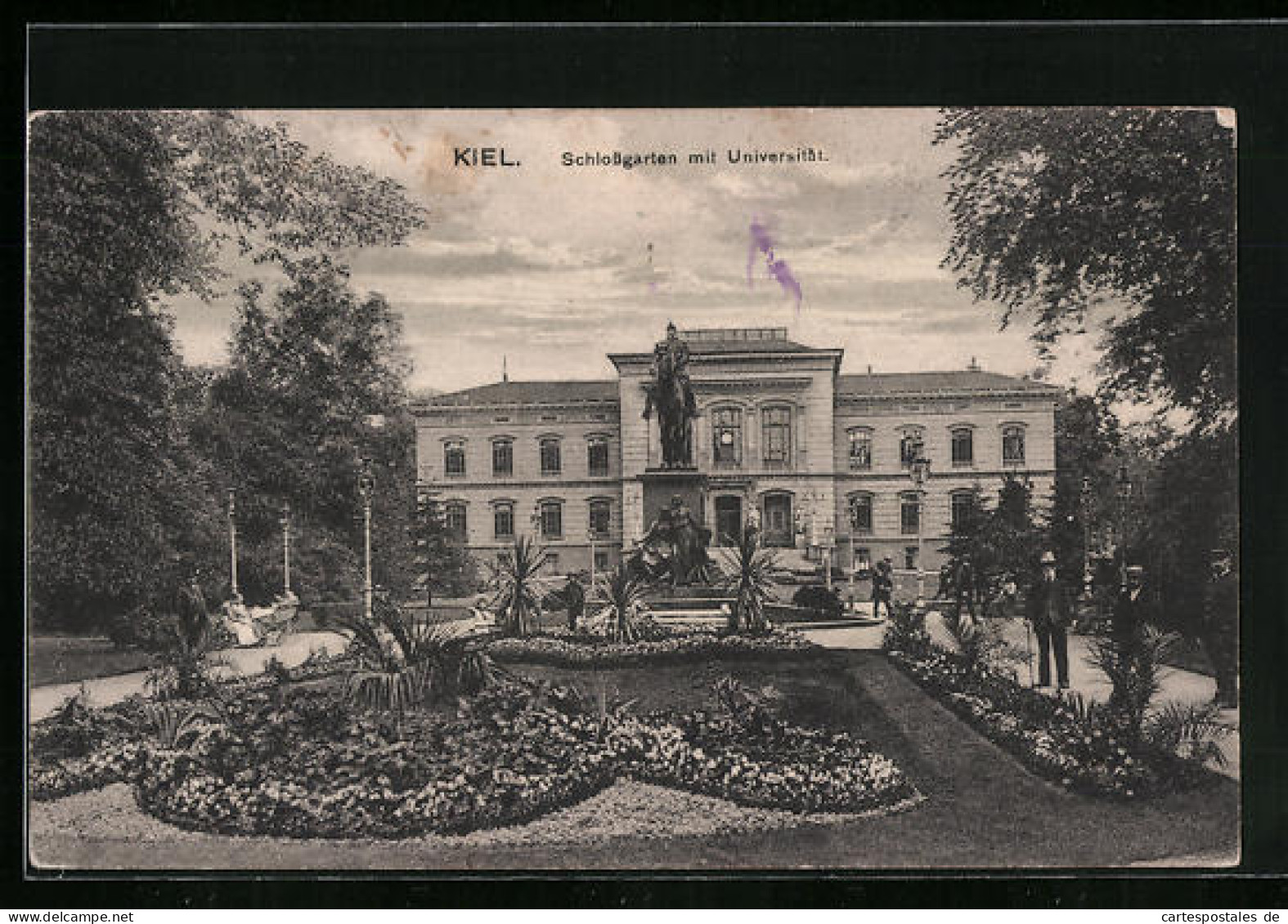 AK Kiel, Schlossgarten Mit Universität  - Kiel