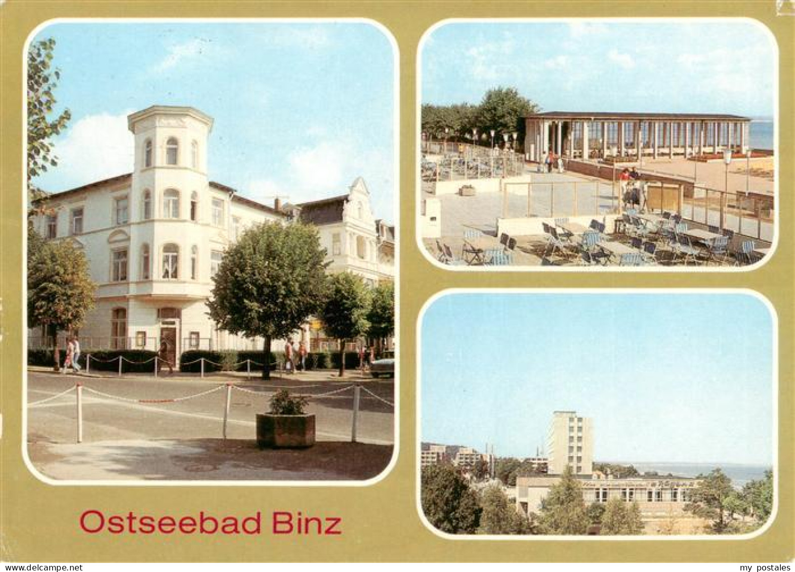 73901459 Binz Ruegen Teilansichten Strandrestaurant Panorama Binz Ruegen - Otros & Sin Clasificación