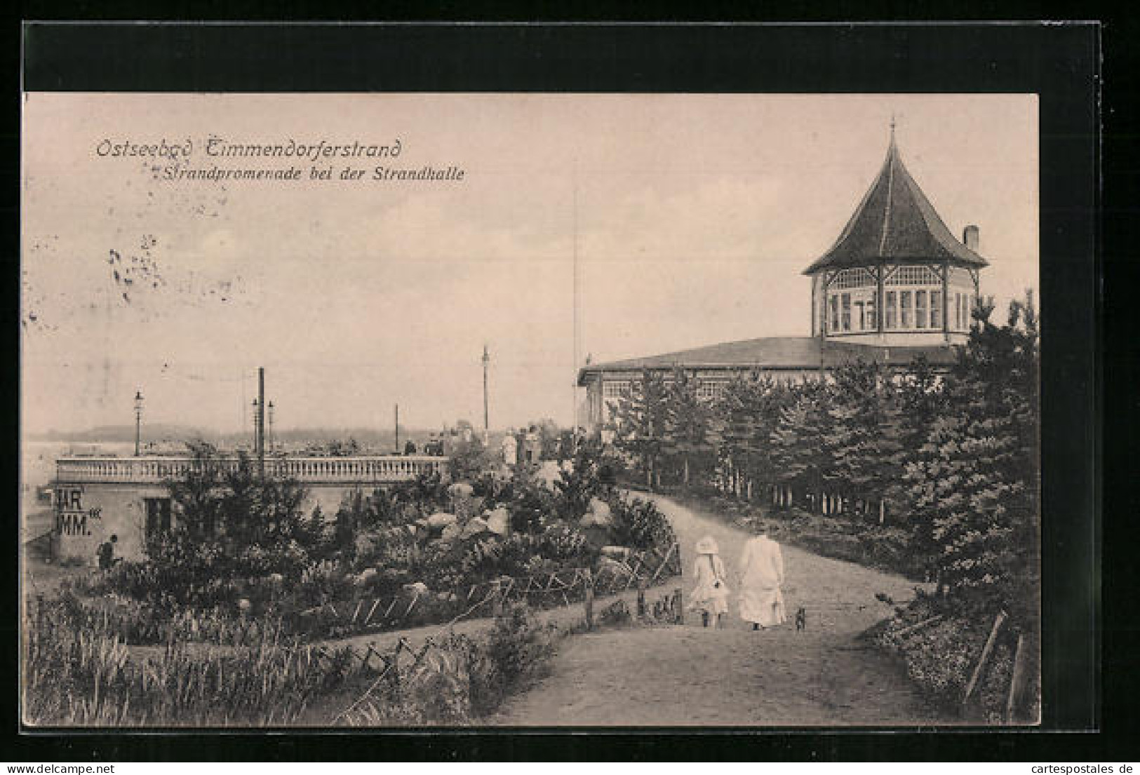 AK Timmendorferstrand, Strandpromenade Bei Der Strandhalle  - Timmendorfer Strand