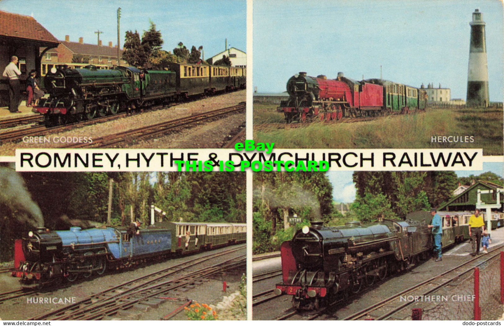 R574401 Romney Hythe And Dymchurch Railway. Salmon. Multi View - World