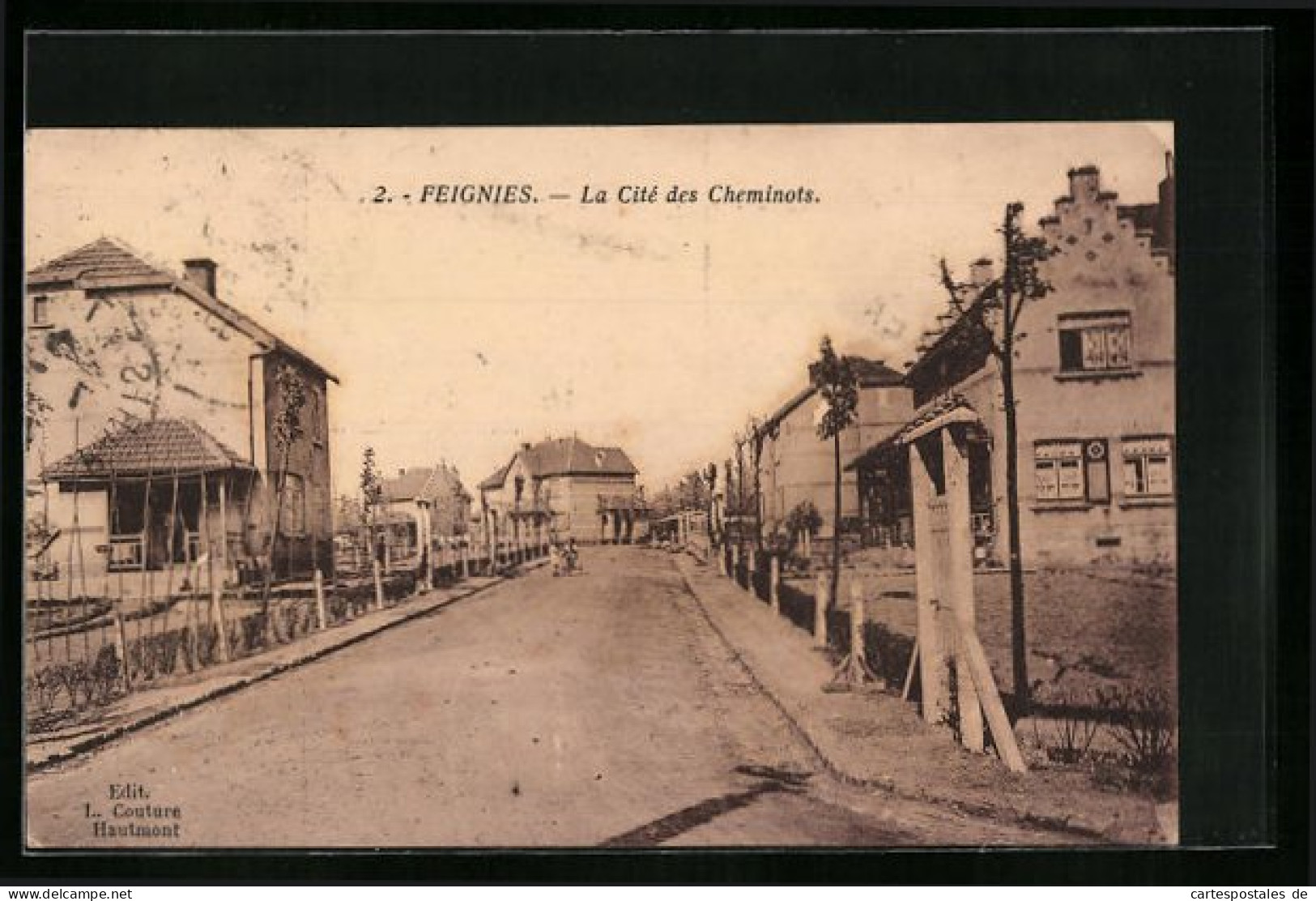CPA Feignies, La Cité Des Cheminots  - Feignies