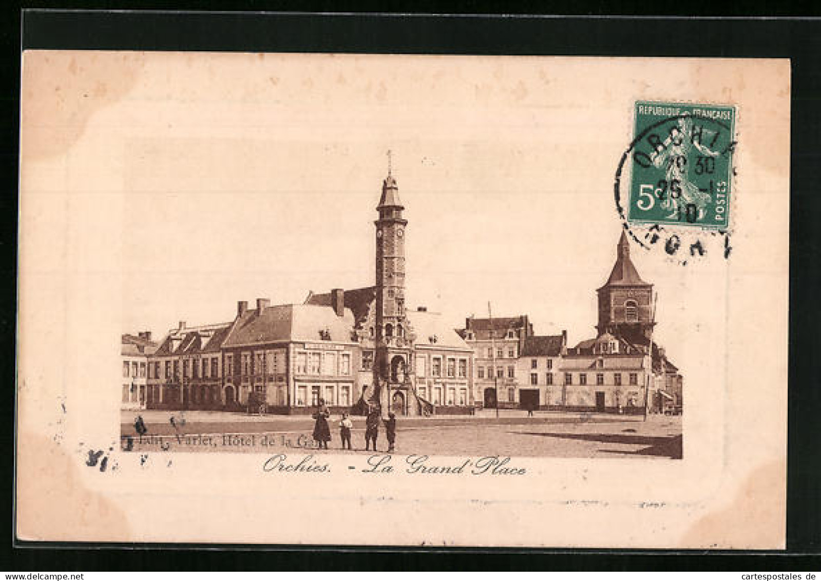 CPA Orchies, La Grand`Place  - Orchies