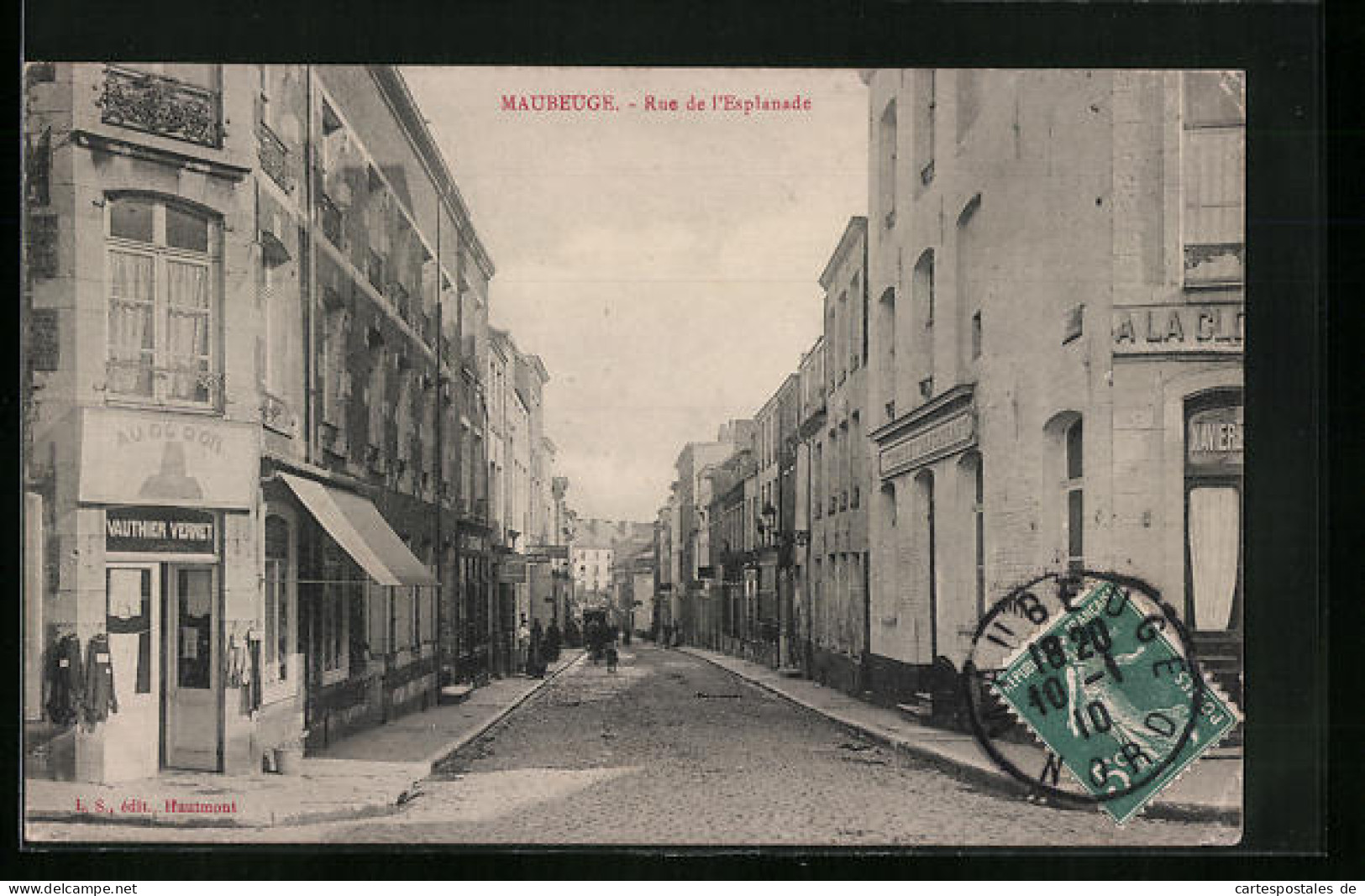 CPA Maubeuge, Rue De L'Esplanade  - Maubeuge