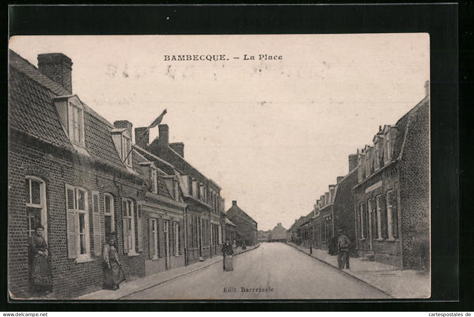 CPA Bambecque, La Place  - Other & Unclassified