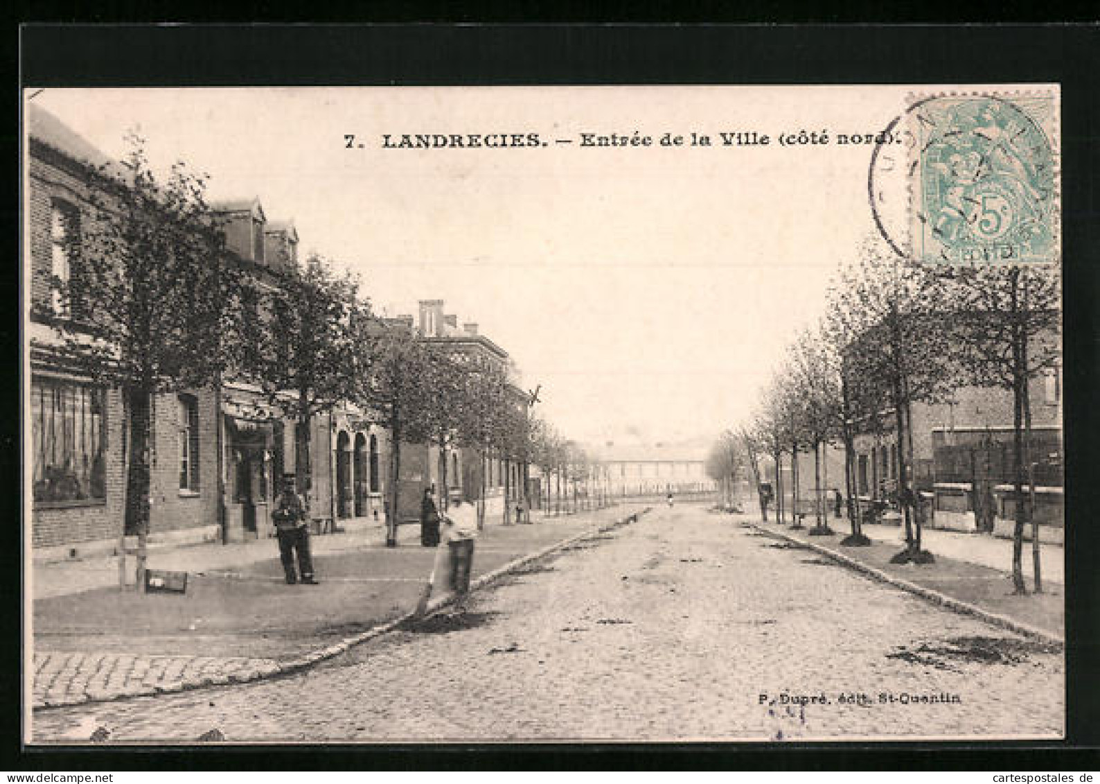 CPA Landrecies, Entrée De La Ville  - Landrecies