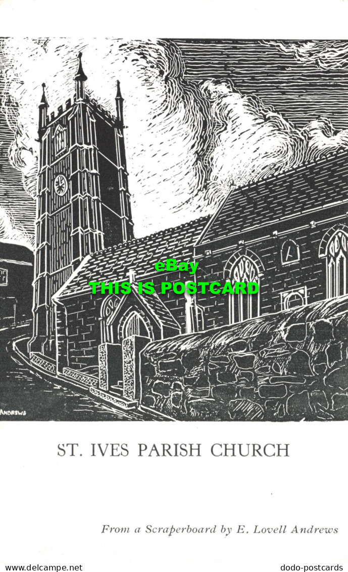 R575146 Andrews. St. Ives Parish Church. E. Lovell Andrews - World