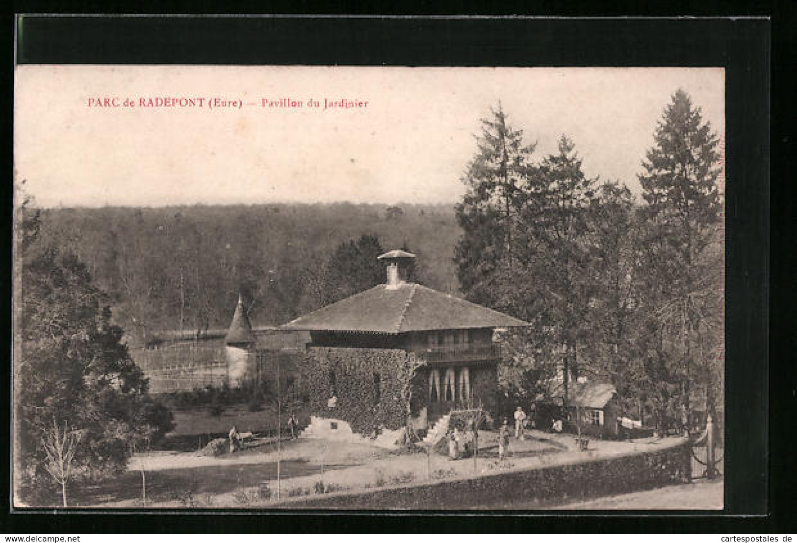 CPA Radepont, Parc De Radepont, Pavillon Du Jardinier  - Altri & Non Classificati