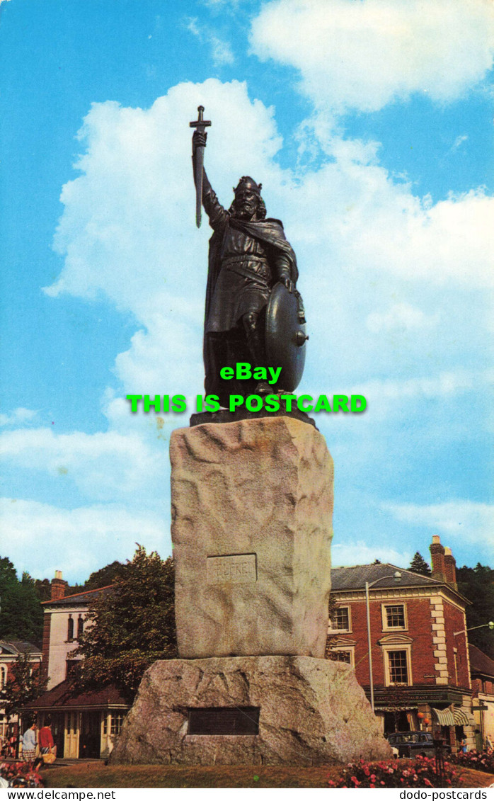 R575155 King Alfred Statue. Winchester. 1969 - Monde