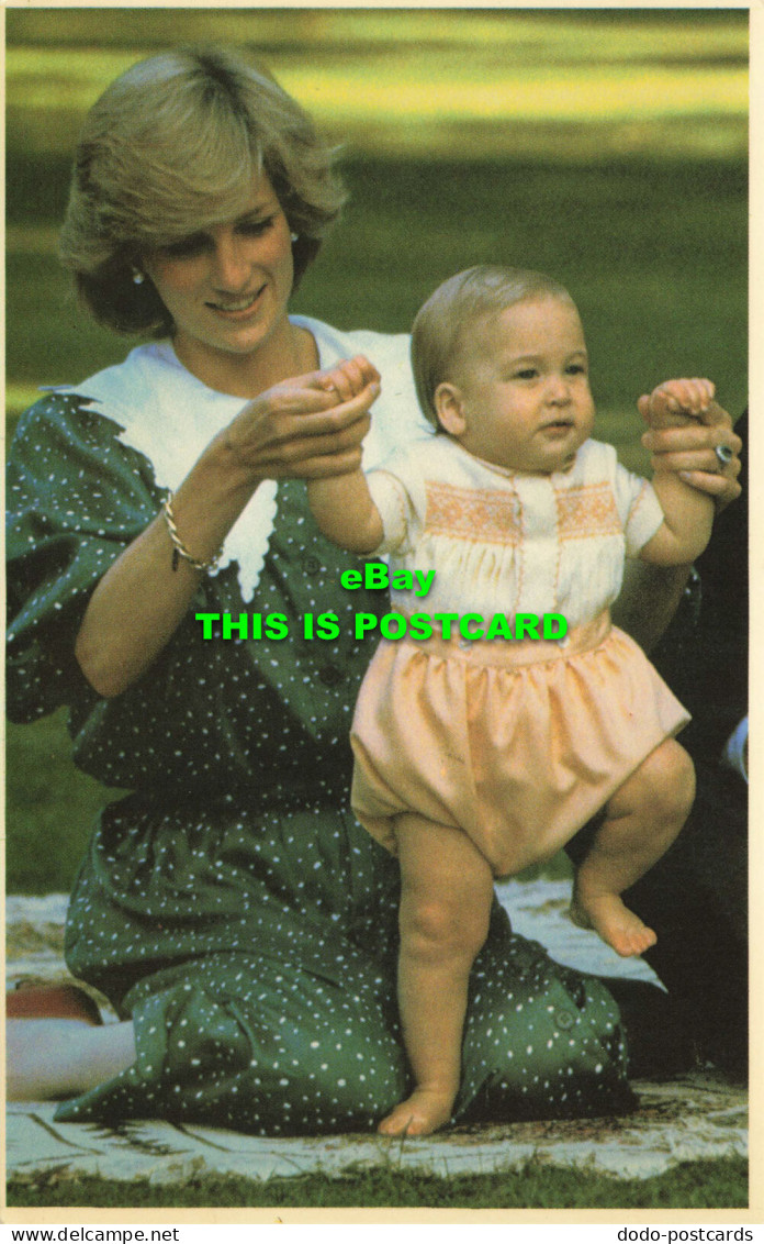 R574818 No. 27. 1983. Prince Williams Took His First Tottering Steps In Public. - World