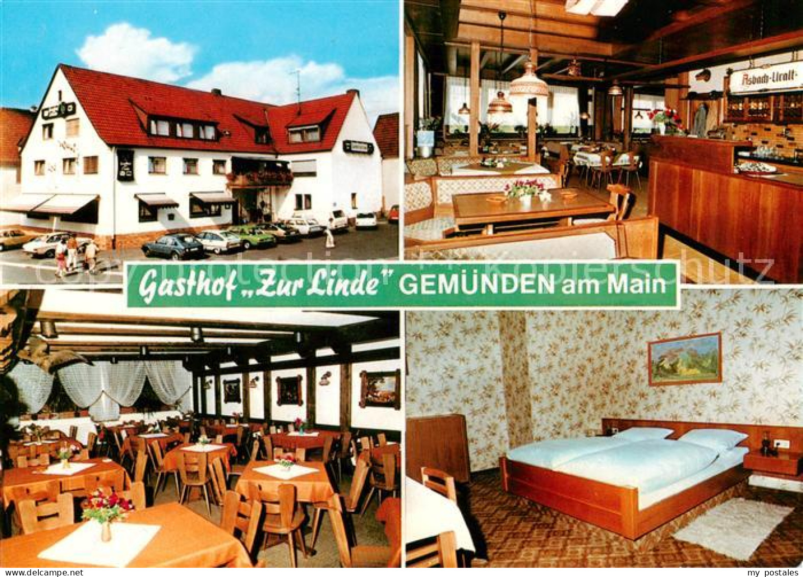 73862691 Gemuenden  Main Gasthof Zur Linde Gastraeume Zimmer  - Gemünden