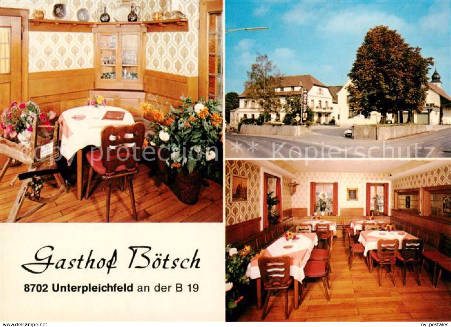 73862663 Unterpleichfeld Gasthof Boetsch Gastraeume Unterpleichfeld - Autres & Non Classés
