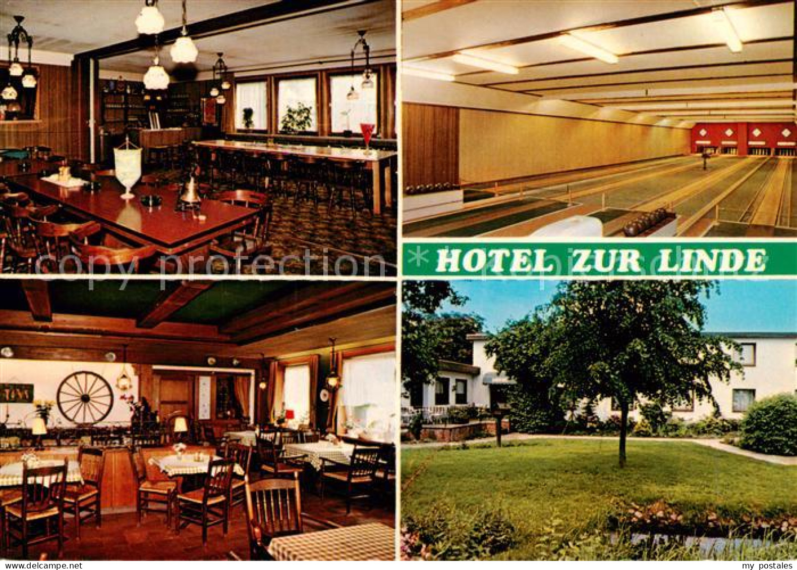 73862634 Hittfeld Hotel Gasthaus Zur Linde Restaurant Kegelbahn Garten Hittfeld - Seevetal