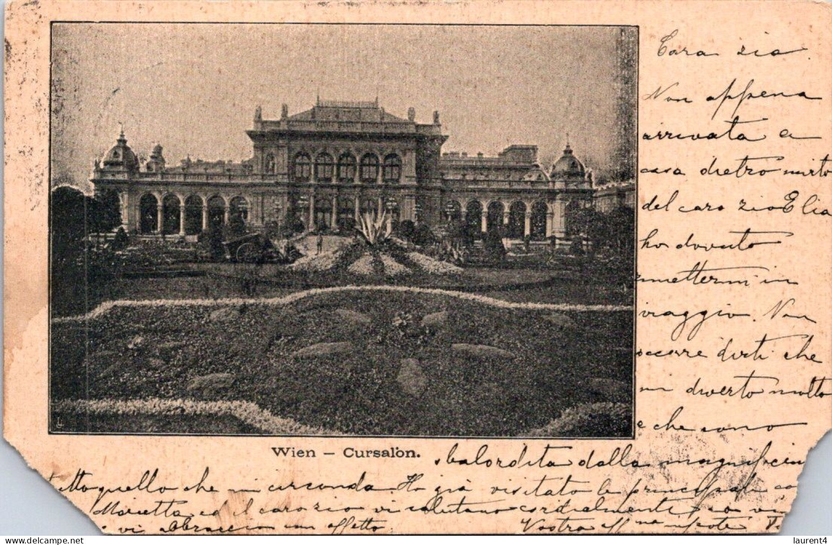 2-5-2024 (3 Z 36) Very Old (bottom Condtion As Seen On Scan) - Vienna - Cursakin (posted France 1903) - Châteaux