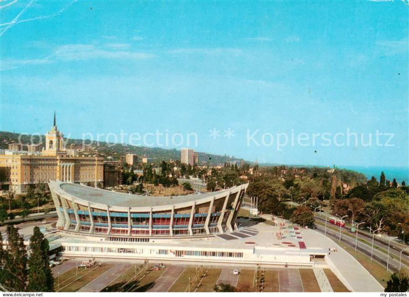 73829434 Varna Warna Bulgaria Stadthalle Panorama  - Bulgaria