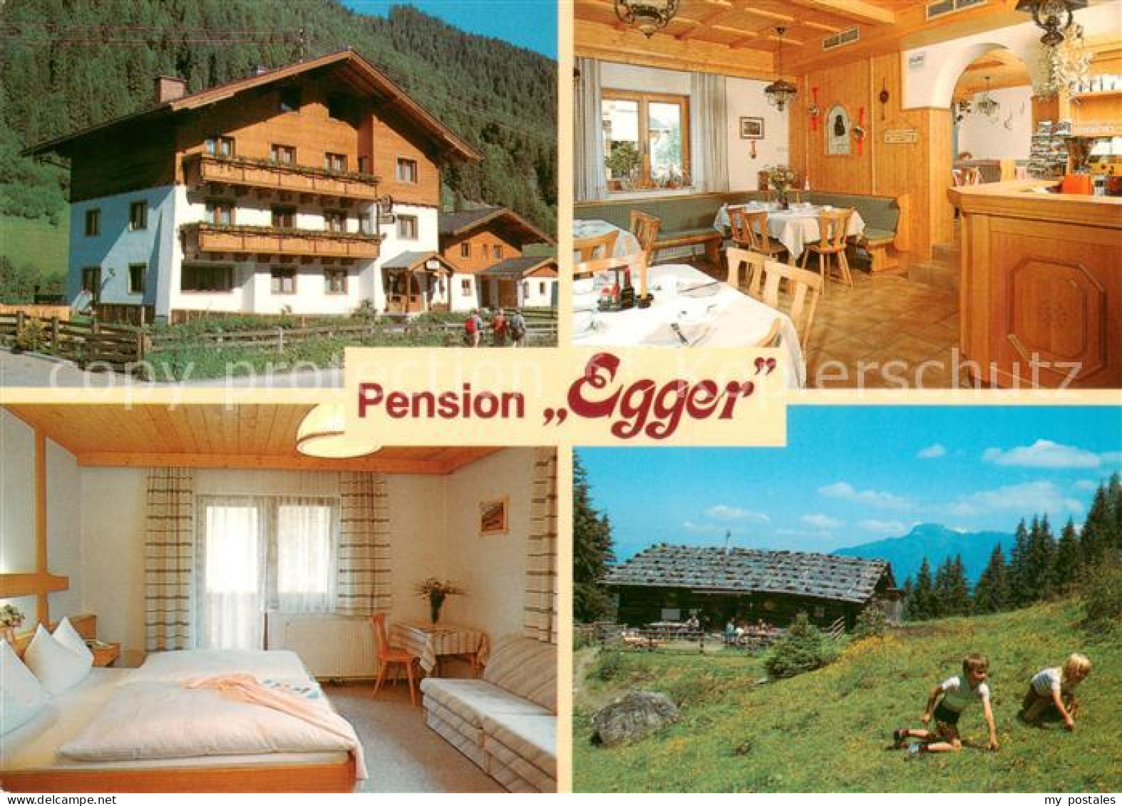 73829396 Grossarl AT Pension Egger Zimmer Gaststube Panorama  - Andere & Zonder Classificatie