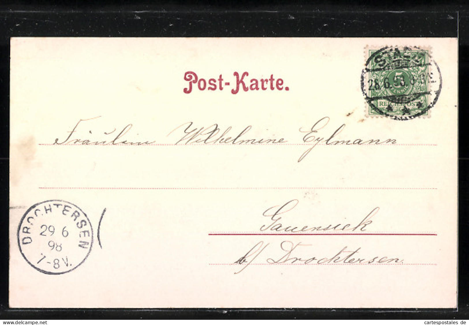 AK Hamburg-Altona, Enthüllungsfeier Des Kaiser-Wilhelm-Denkmals 1898  - Altona