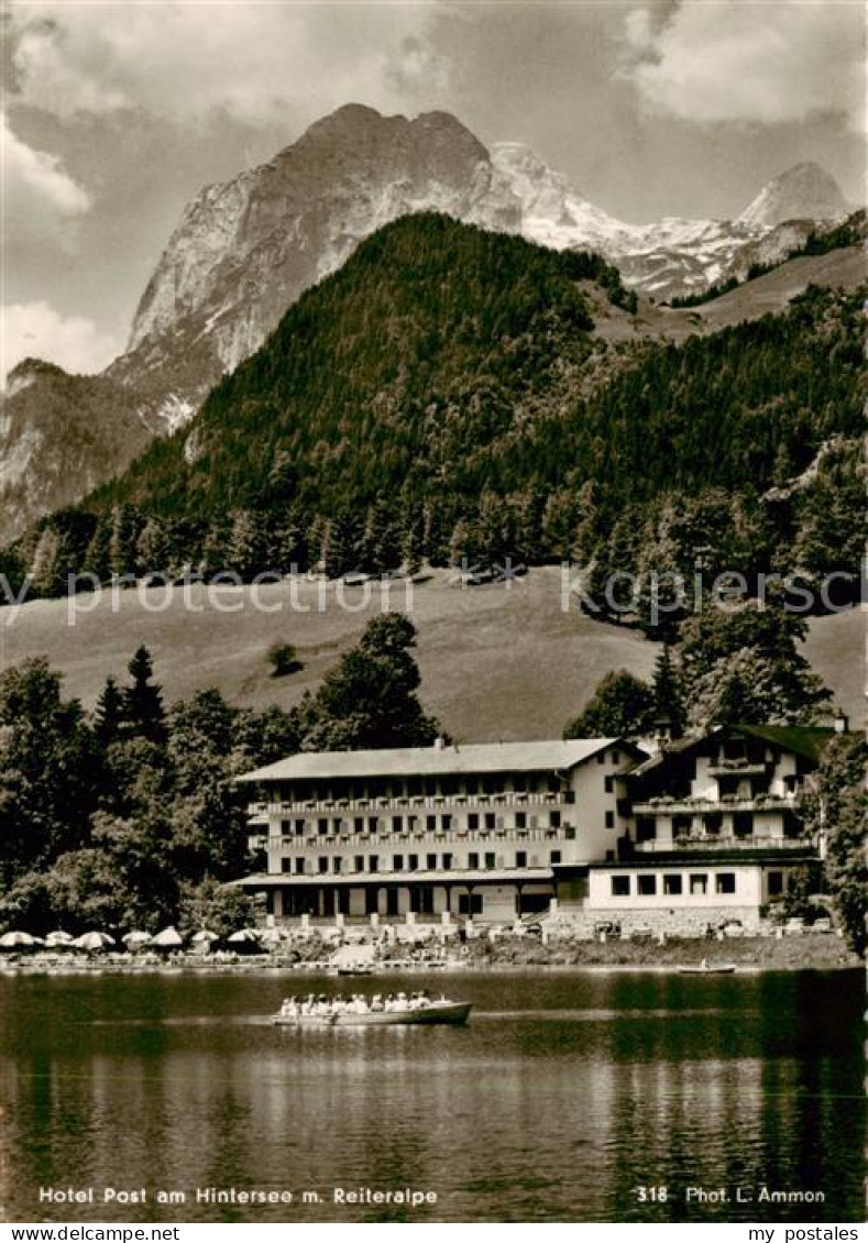 73829272 Hintersee Berchtesgaden Hotel Post Am Hintersee Mit Reiteralpe Hinterse - Berchtesgaden