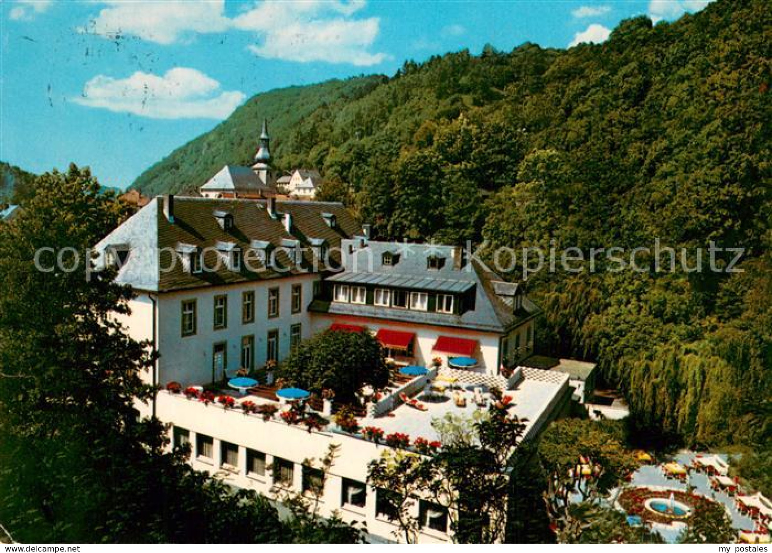 73755062 Bad Berneck Kurhotel Zur Muehle Terrasse Bad Berneck - Autres & Non Classés