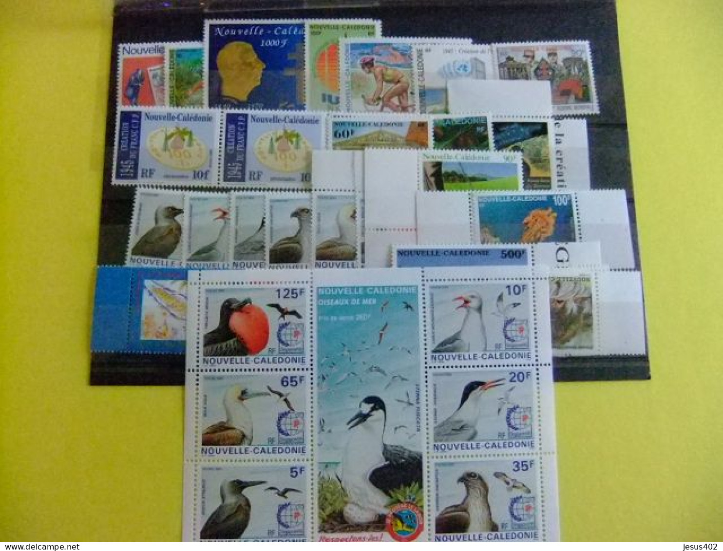 122 NOUVELLE CALEDONIE Nueva Caledonia 1995 COMPLETO YVERT 680 / 702 + PA 327A / 330 ** MNH - Nuovi