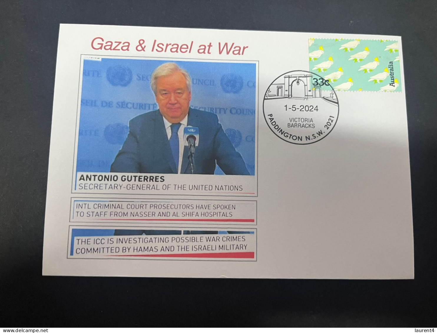 2-5-2024 (3 Z 32) GAZA War - A. Guterres Announced Possible Int. Criminal Court Prosecuton For Israel Leaders ? - Militaria