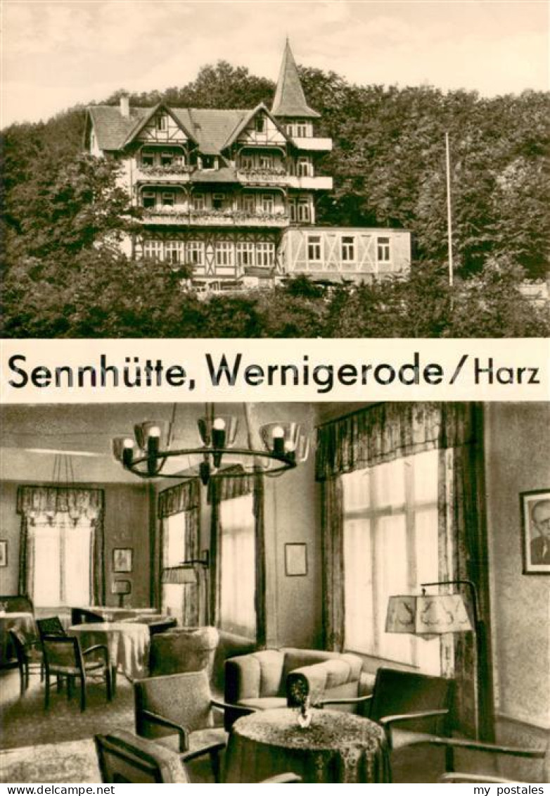 73754899 Wernigerode Harz Sennhuette Gastraum Wernigerode Harz - Wernigerode