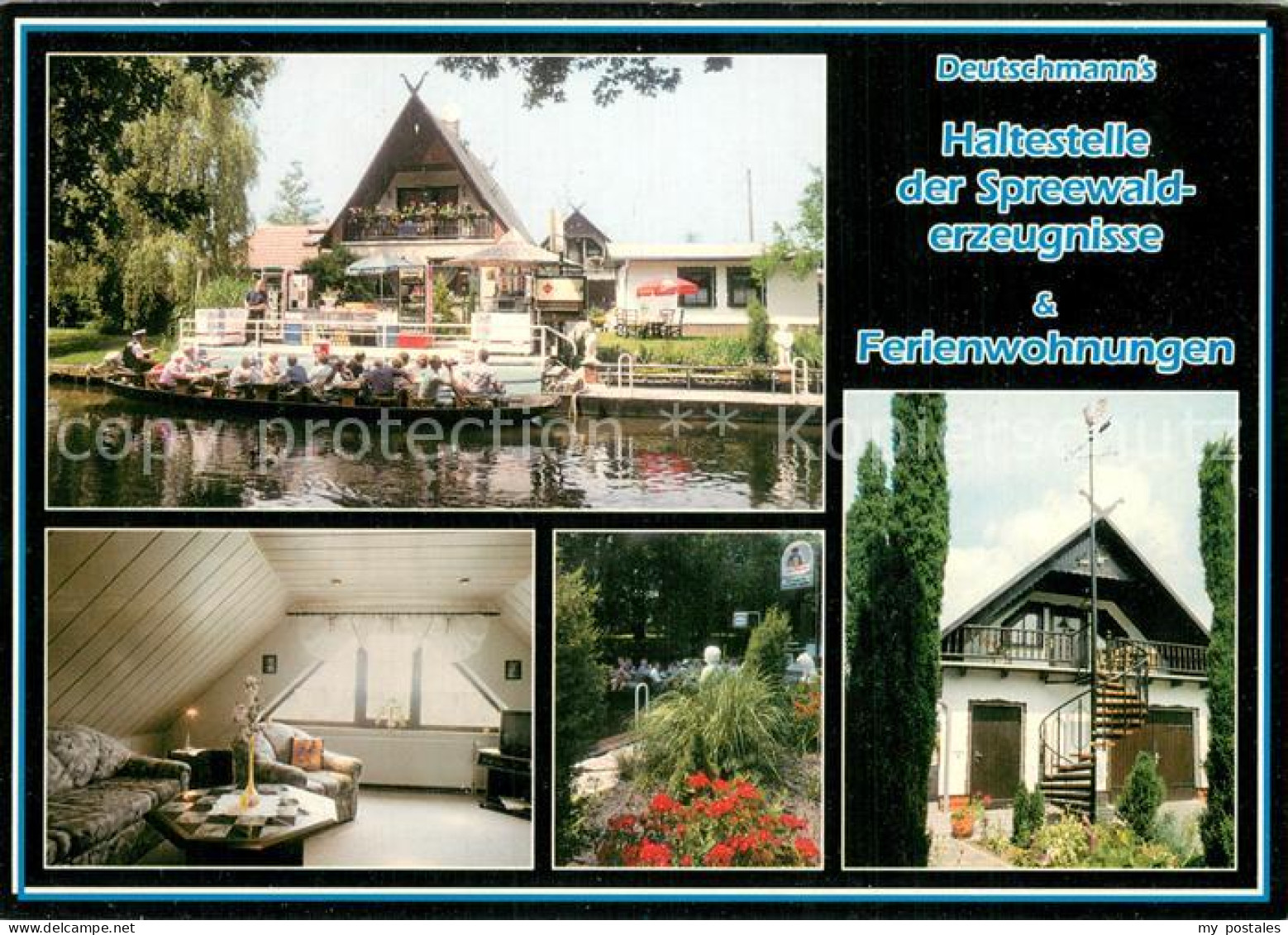 73754837 Luebben Spreewald Deutschmanns Haltestelle Der Spreewalderzeugnisse Und - Lübben (Spreewald)