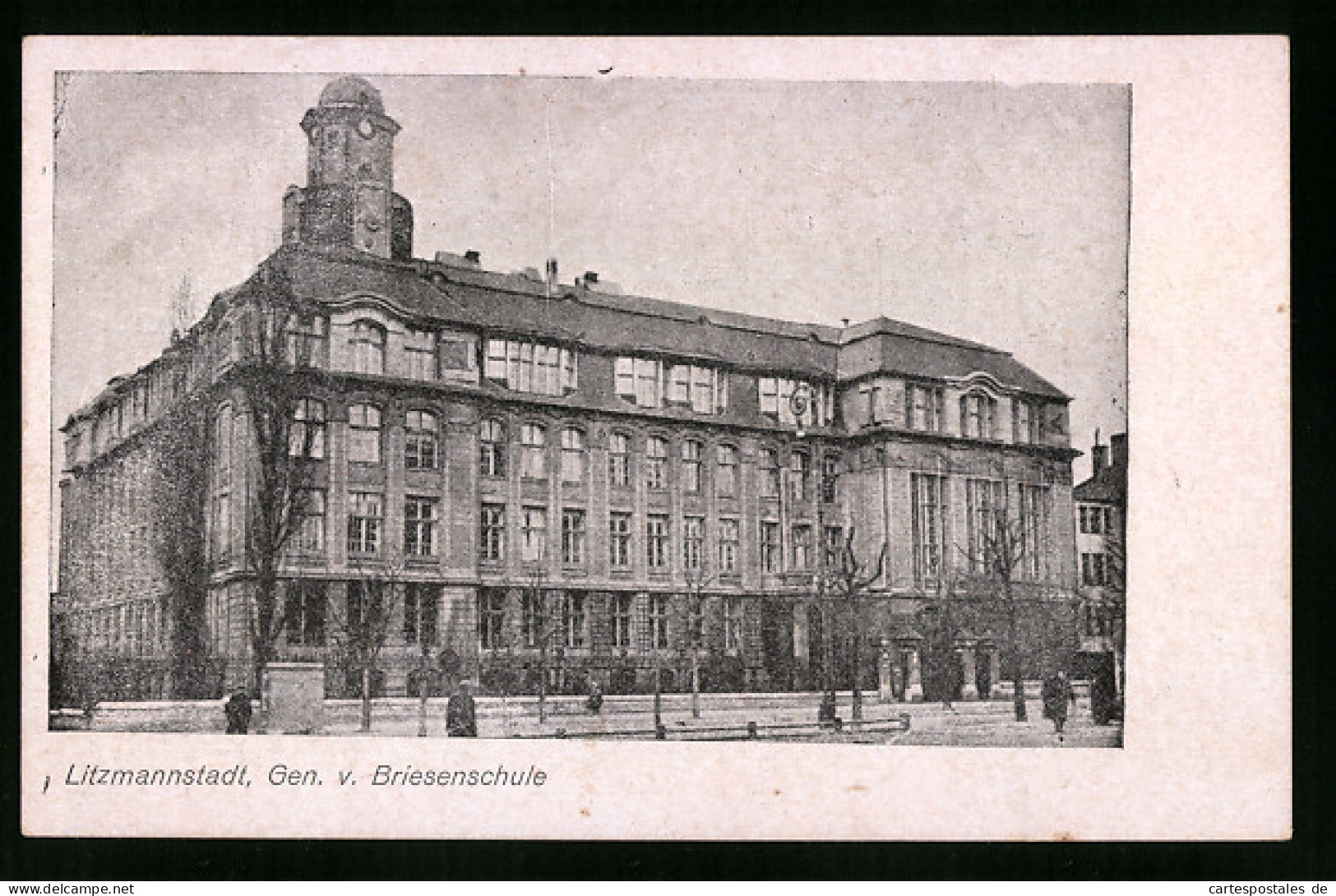 AK Litzmannstadt, Gen. V. Briesenschule  - Poland