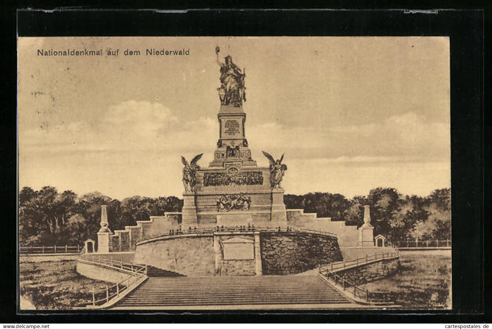 AK Nationaldenkmal Auf Dem Niederwald  - Autres & Non Classés