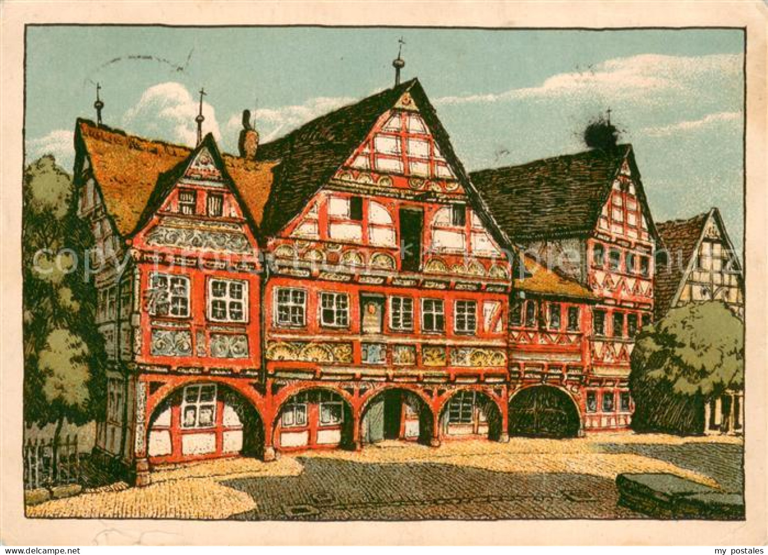 73754647 Schwalenberg Rathaus Aussenansicht Schwalenberg - Sonstige & Ohne Zuordnung