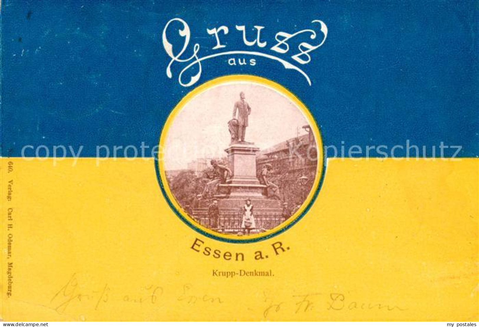 73754626 Essen  Ruhr Krupp-Denkmal  - Essen