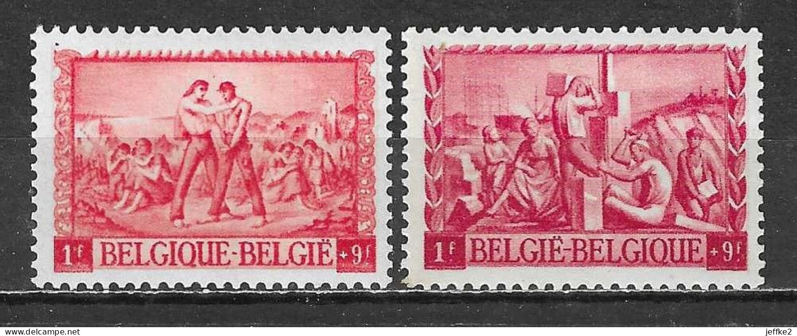 699/700**  Au Profit Des Sinistrés - Série Complète - MNH** - LOOK!!!! - Unused Stamps